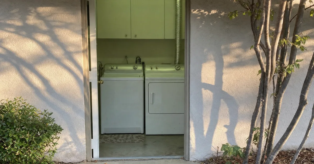 Martinez, CA: a residential dryer vent run